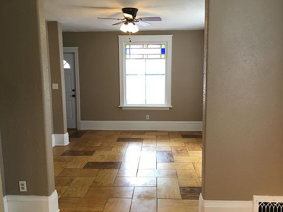 Dining Room into Living Room - view of front door.