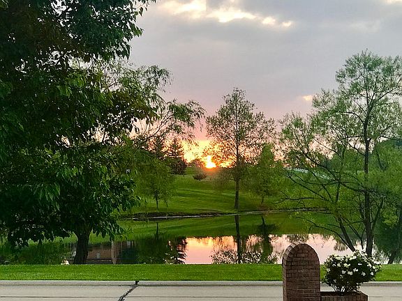 Sunsets on front porch