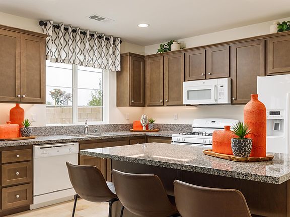Kitchen with adjacent dining area