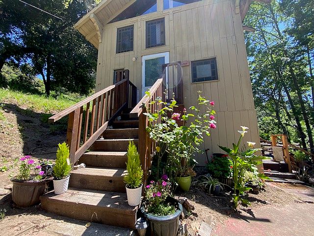entrance to the cottage