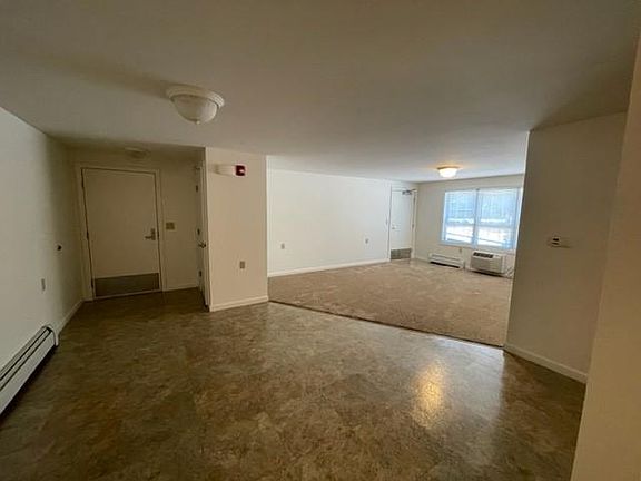 Dining room with Closet for coats/shoes.