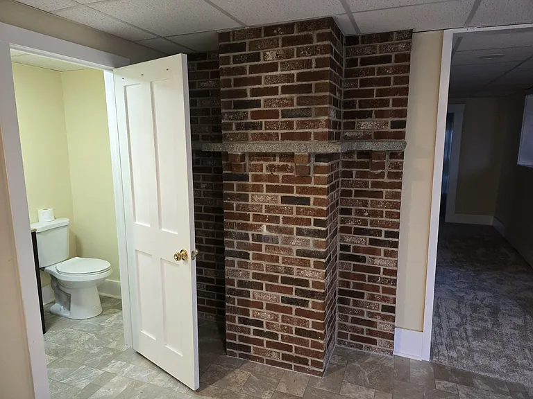 Half Bath off of Dining Rm
