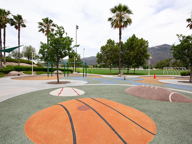 Birdsall Sports Park within walking distance from house