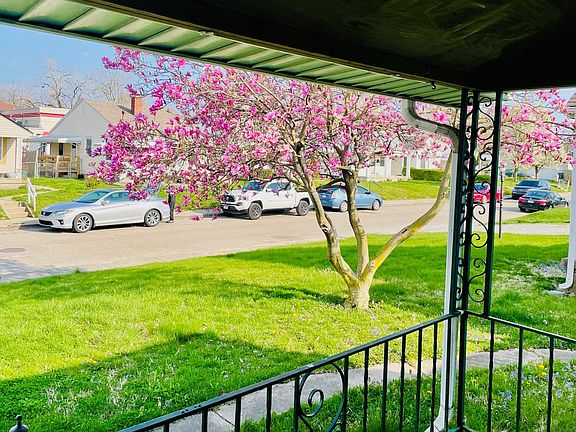 View of the street from the front patio