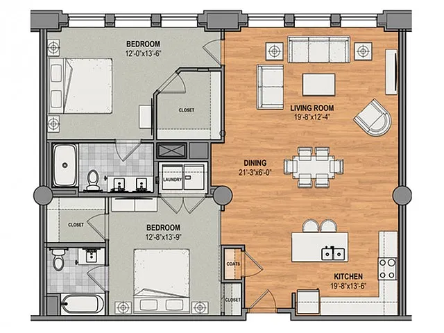 Floor plan F