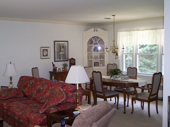 Dining Rm with 2 Built-In Corner Cupboards