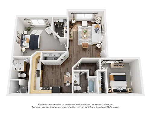 Floor plan 2X2