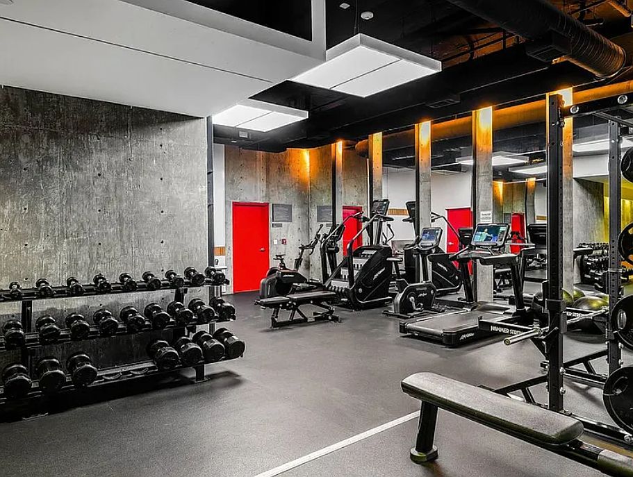 Beautiful new fitness center