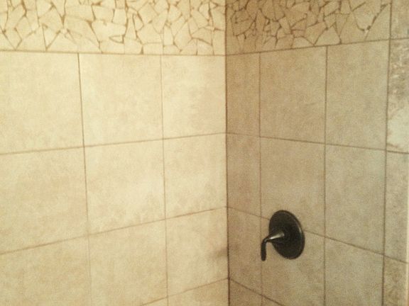 Tile shower