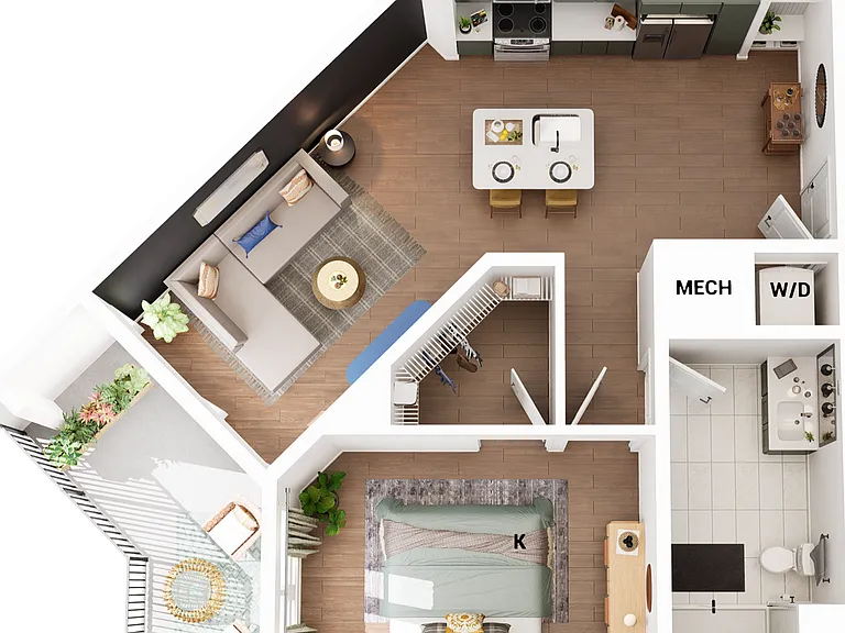 A2 floor plan Broadstone West End