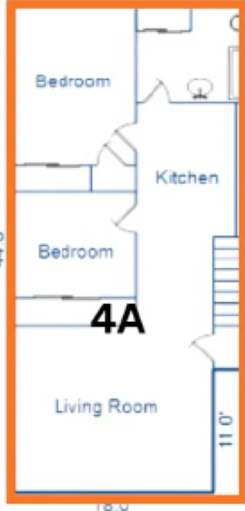 2 bed, 789 sqft, $1,100 — Photo 2