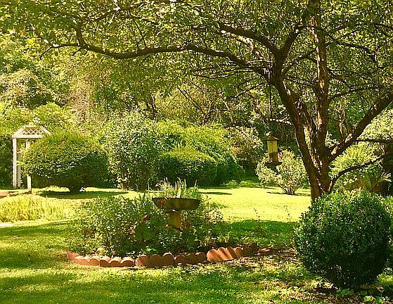 Extensive landscaped grounds