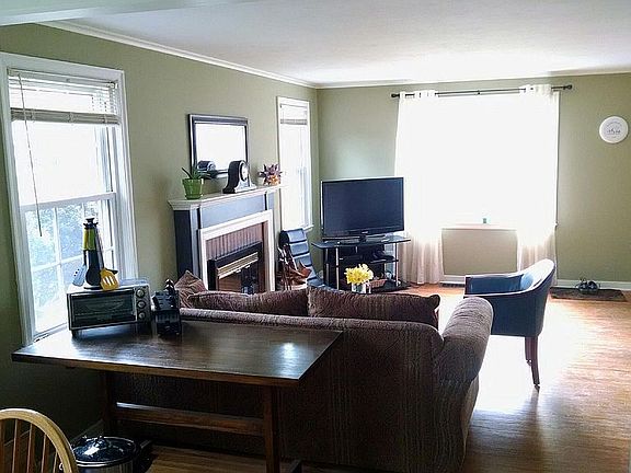 Living/dining room open floor plan