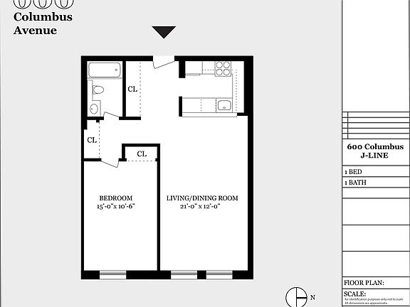 2nd image of 600 Columbus Ave APT 6J