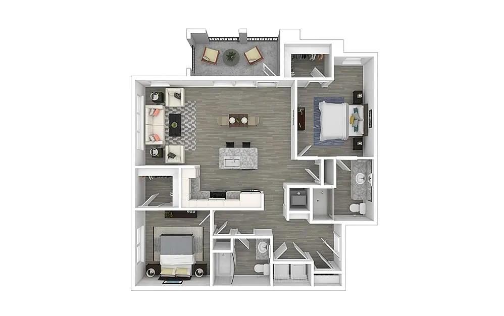 Floor plan Mulligan