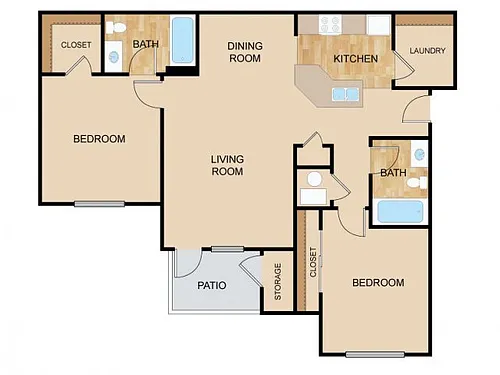 Floor plan Fontenelle