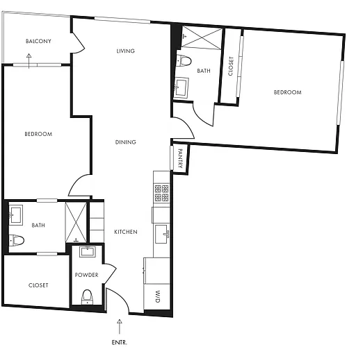 Floor plan B