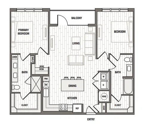 Floor plan B22