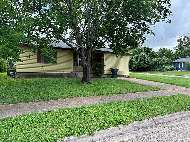 front of residence