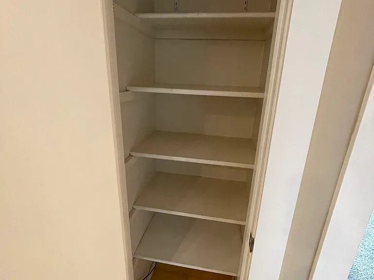 Hallway storage closet #1