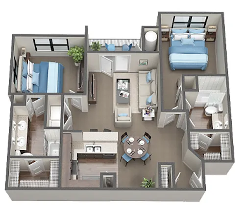 Floor plan B2