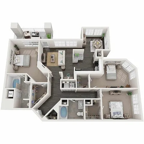 Floor plan Silver Maple
