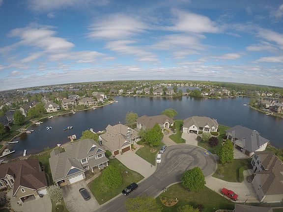 Aerial View Cul De Sac