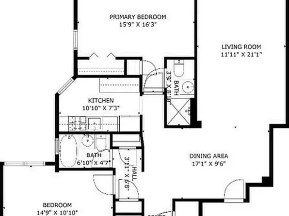 800 Grand Concourse APT 5ES, Bronx, NY 10451