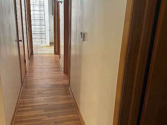 Hallway-beautiful hardwood!