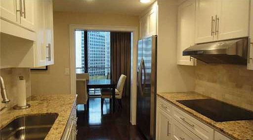 Downstairs Kitchen with Pocket Doors