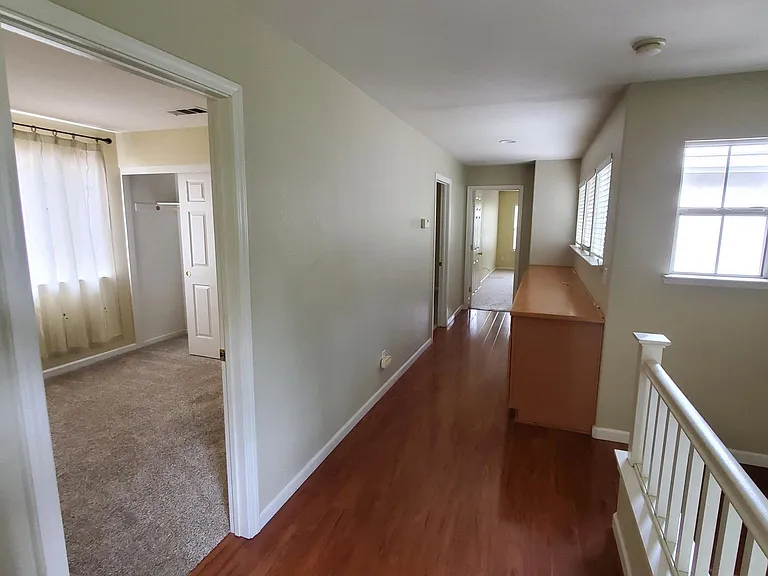 hallway looking to Master bedroom