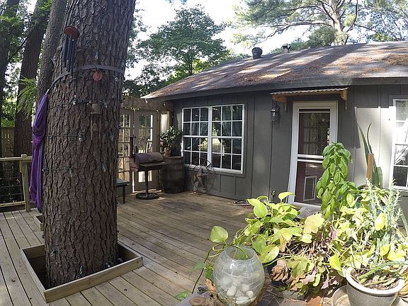 Huge deck!