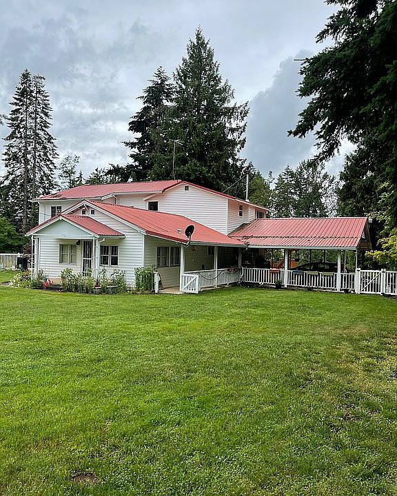 Front of house and carport