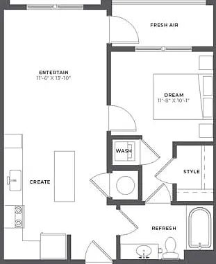 A1 Floor Plan Image A1 Floor Plan Image