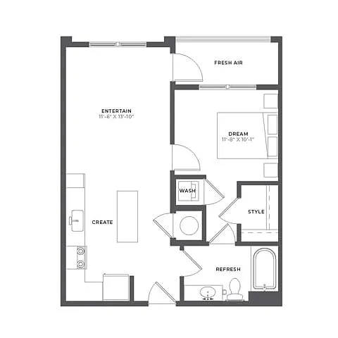 Floor plan A1