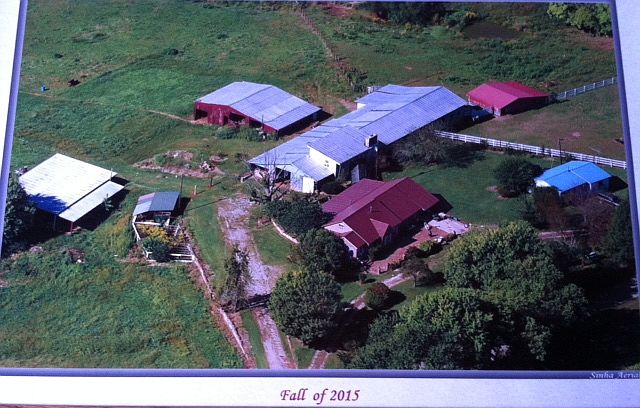 Aerial photo of property