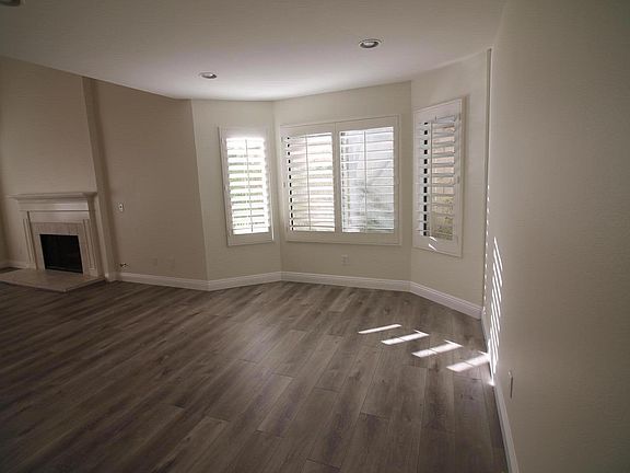 Formal dining room with Bay windows