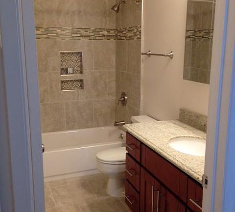 Guest Bath with tub and shower