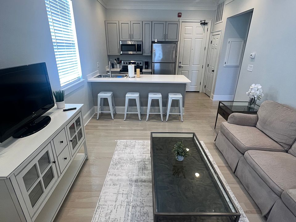 open living /kitchen floor
