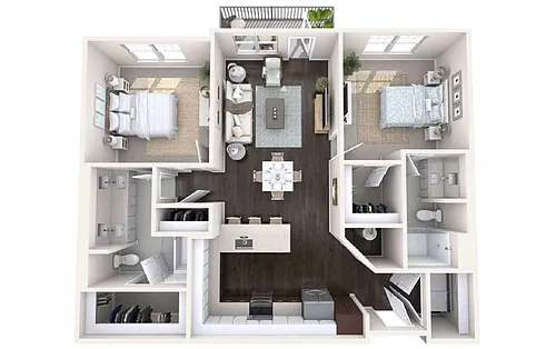 Floor plan Port