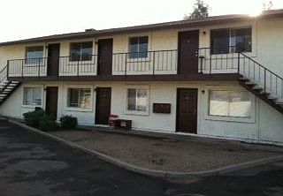 Front of the 6 unit Building