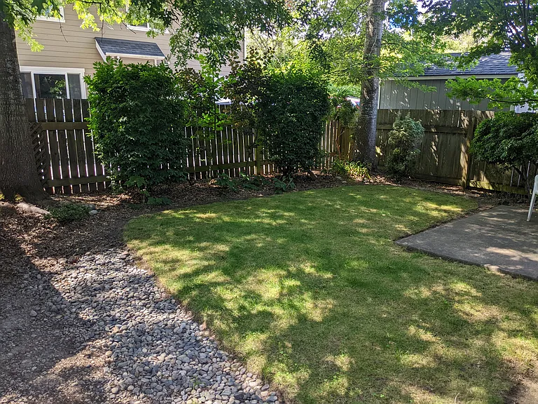 Back Yard
(There's a patio too)