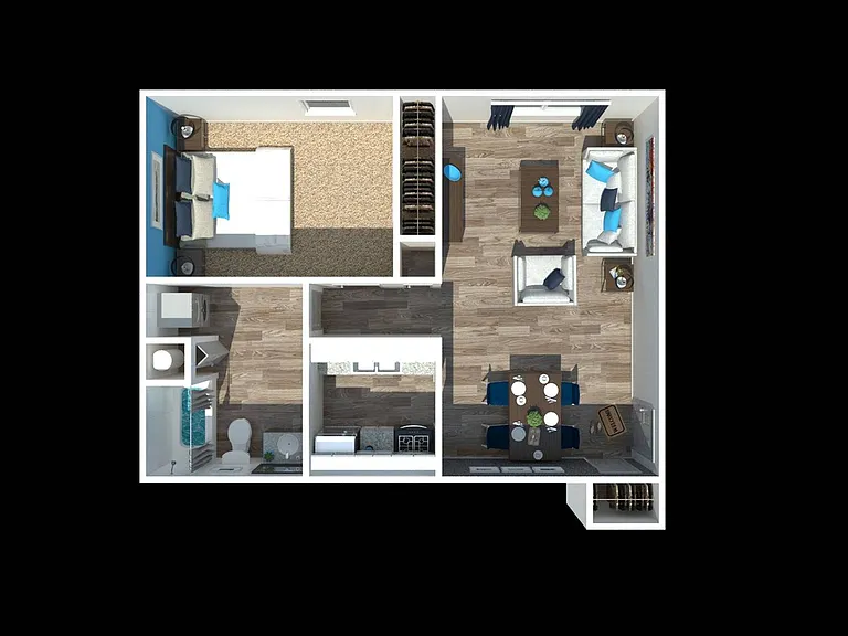 One Bedroom | One Bathroom One Bedroom | One Bathroom