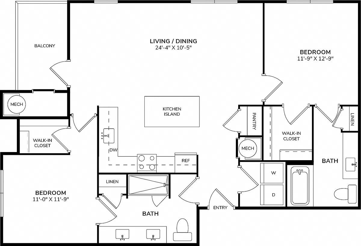 Floor plan B3