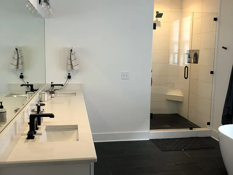 Master bathroom