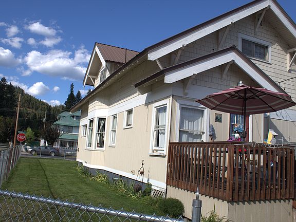 back and side yard