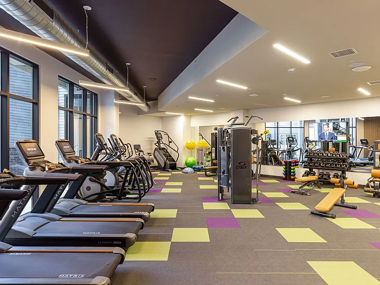 Once you see our fitness center, you might consider cancelling your gym membership