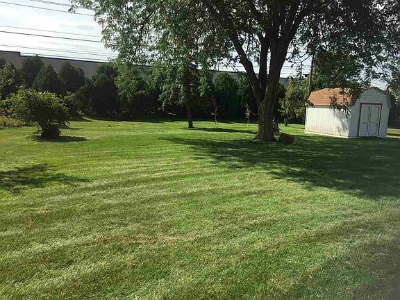 Large lot with fruit trees