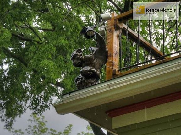 Gargoyles were placed on buildings as protectors in ancient time