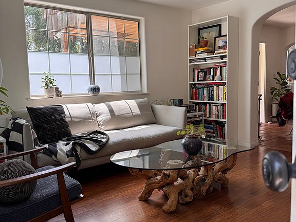 View of living room from front door